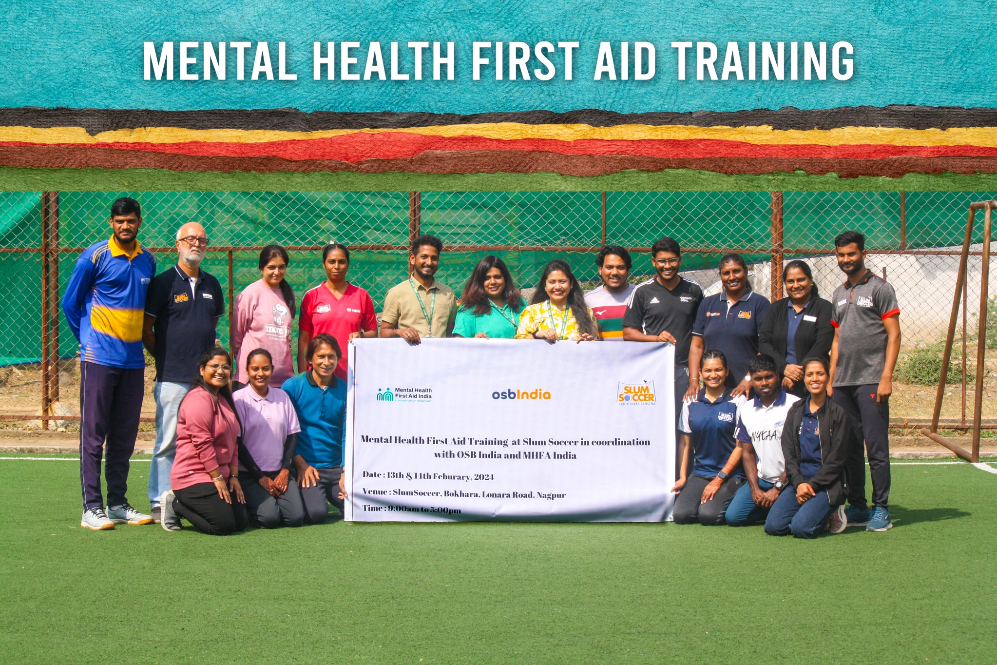 Empowering Coaches: Mental Health First Aid Training at Slum Soccer